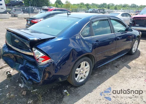 2011 Chevrolet Impala Lt from USA, damaged, VIN 2G1WB5EK3B1148123